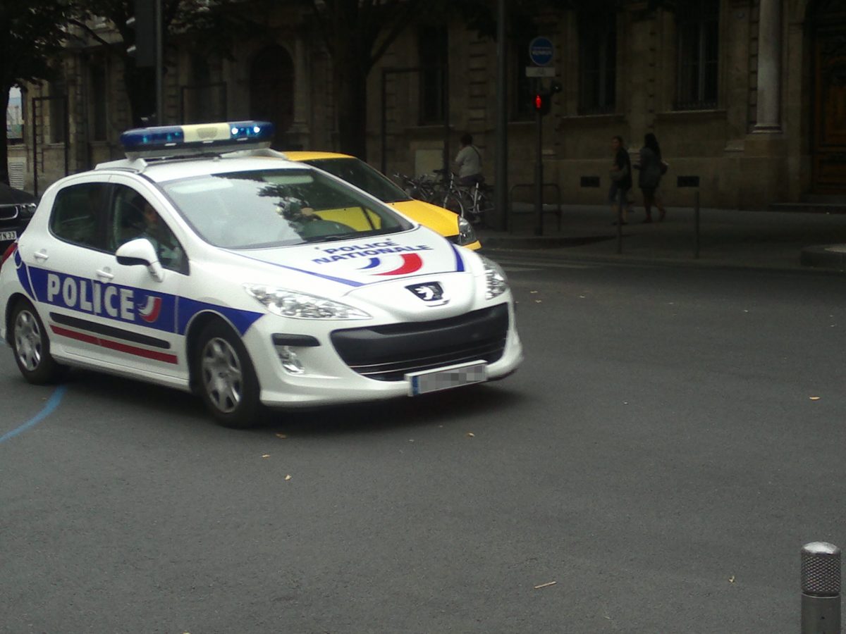 Vehículo de la Policía Nacional francesa