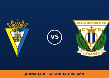 Cádiz – Leganés: horario y dónde ver el partido