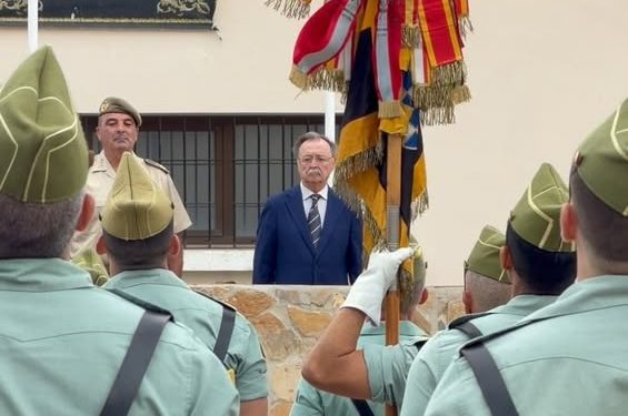 El presidente de Ceuta asiste al 106° aniversario de La Legión