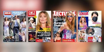 Las portadas de las revistas del corazón: Shakira en Madrid, la presencia de los Reyes en la Fórmula 1 y la nueva vida de Anabel Pantoja