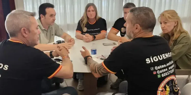 Reunión de Vox Ceuta con ATME por situación de militares