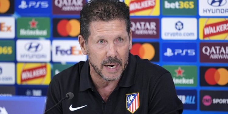Simeone fija la meta del Atlético de Madrid en la Champions League: «Es muy importante la final en el Metropolitano»