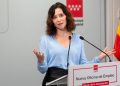 Ayuso arremete contra Sánchez y Zapatero en la presentación de las listas del PP y afirma que la vivienda a la izquierda «le importa una Mínguez»