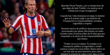 Marcos Llorente estalla contra Óscar Puente tras la tragedia ferroviaria: «Twitter no es tu trabajo, hasta ahora has sido un puto desastre»