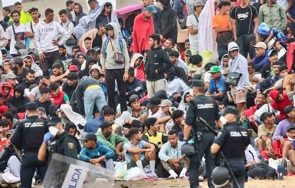 El 90 % de los migrantes citados en Ceuta no acude a las convocatorias policiales para su devolución a Marruecos