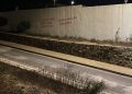PSOE exige limpieza de pintadas en cementerio de Santa Catalina