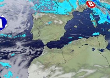 Giro meteorológico en España: la Aemet avisa de la llegada de tres frentes atlánticos con lluvias, vientos de 71 km/h y tormentas