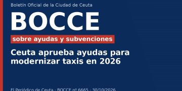 Ceuta aprueba ayudas para modernizar taxis en 2026