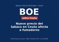 Nuevo precio del tabaco en Ceuta afecta a fumadores