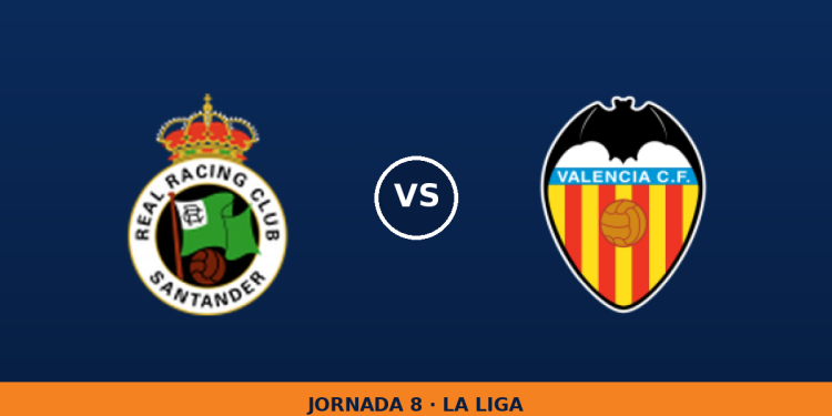 Racing de Santander – Valencia: horario y dónde ver el partido