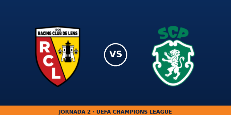 Lens – Sporting CP: horario y dónde ver el partido