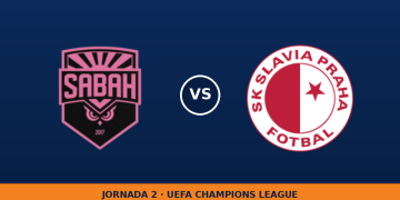 Sabah FA – Slavia Praha: horario y dónde ver el partido