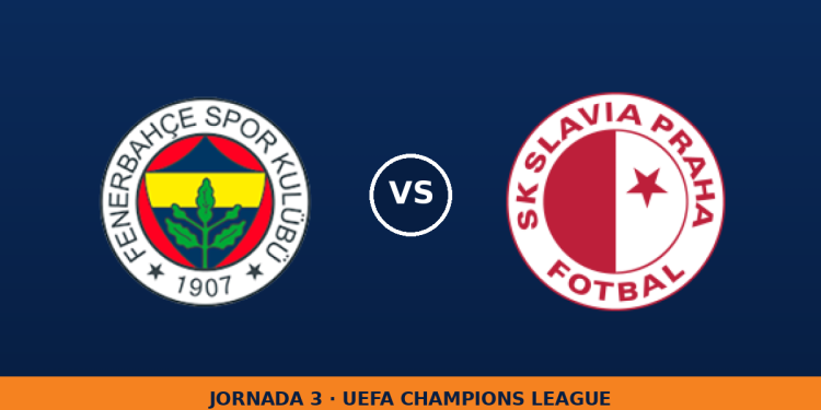 Fenerbahçe – Slavia Praha: horario y dónde ver el partido