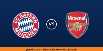 Bayern Múnich – Arsenal: horario y dónde ver el partido