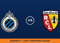 Club Brugge KV – Lens: horario y dónde ver el partido