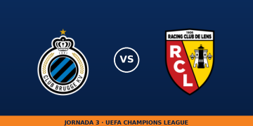 Club Brugge KV – Lens: horario y dónde ver el partido
