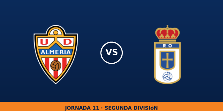 Almería – Oviedo: hora y canal de TV (LaLiga TV Hypermotion)