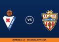 Eibar – Almería: hora y canal de TV (LaLiga TV Hypermotion)