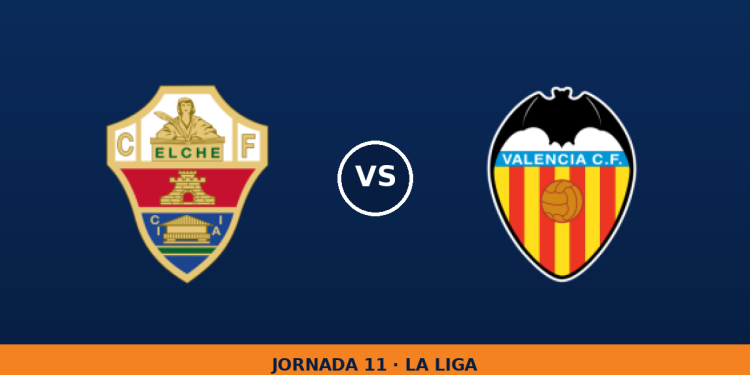 Elche – Valencia: hora y canal de TV (DAZN)