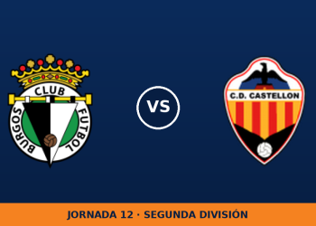 Burgos – Castellón: hora y canal de TV (LaLiga TV Hypermotion)