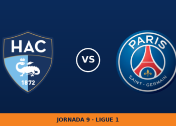 Le Havre – Paris Saint Germain, en directo: jornada 9 de Ligue 1