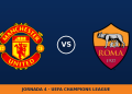 Manchester United – AS Roma: horario y dónde ver el partido