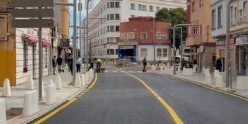 Avanza la remodelación de la Avenida Teniente Coronel Gautier en Ceuta