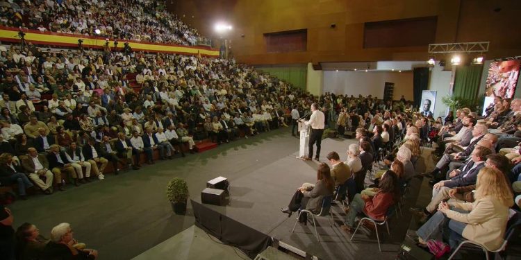 Vox Ceuta difunde mensaje de Santiago Abascal