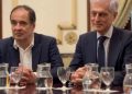 Juan Vivas se reúne con Adolfo Suárez Illana y José María Múgica