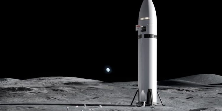 La NASA evalúa a SpaceX y Blue Origin para el regreso a la Luna en 2028