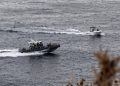 Una embarcación interceptada y dos detenidos tras una espectacular persecución a contrarreloj en Ceuta