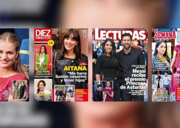 Las portadas de la prensa del corazón de la semana: de la complicidad de la princesa Leonor con la reina Sofía a la reaparición de Tana Rivera y las confesiones de Aitana