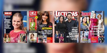 Las portadas de la prensa del corazón de la semana: de la complicidad de la princesa Leonor con la reina Sofía a la reaparición de Tana Rivera y las confesiones de Aitana