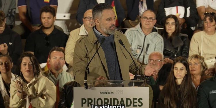 Santiago Abascal afirma nerviosismo en el PSOE