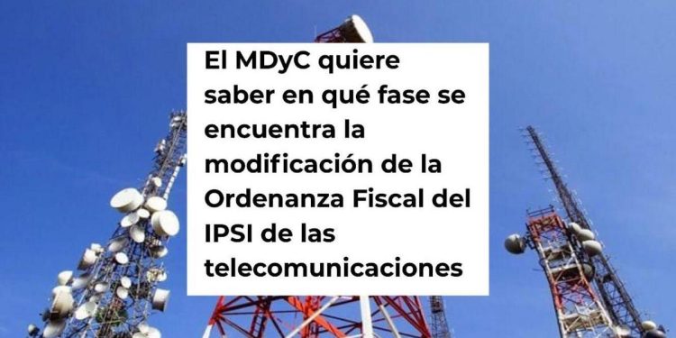 MDyC lleva al Pleno la rebaja del IPSI a telecomunicaciones