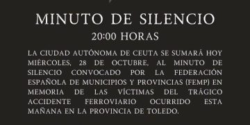 PP de Ceuta convoca minuto de silencio por víctimas de Toledo