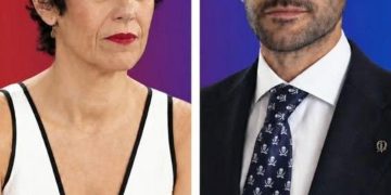 Encuentro tenso entre Elma Saiz y Martínez-Peñalver en Ceuta